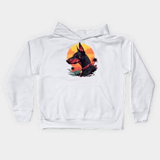 doberman Kids Hoodie